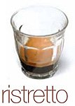 סוגי קפה - ריסטראטו